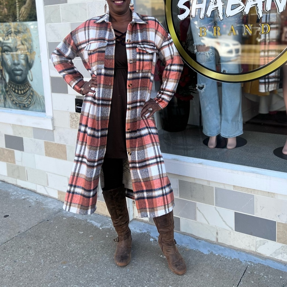 Plaid Shacket - Picture 4 of 5